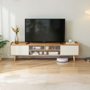 林氏木業北歐簡約1.8M儲物電視櫃 AC2M