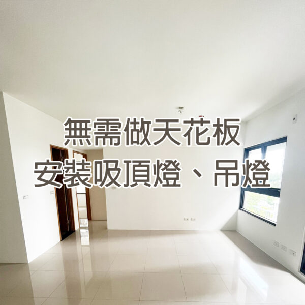 輕裝潢 (無須製作天花板)