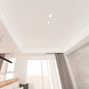 輕裝潢-天花板 三房(室內25坪內)