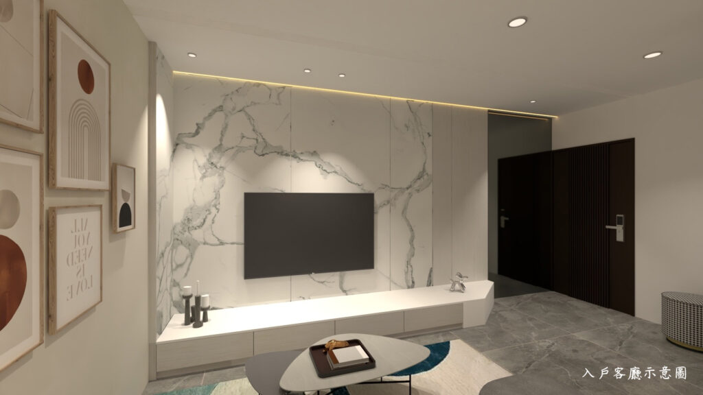 01入戶客廳示意圖