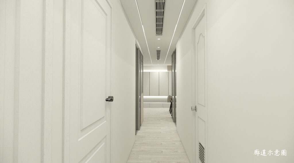 廊道示意圖