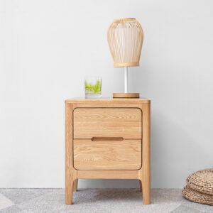 源氏木語西雅圖橡木實木床頭櫃 Y90A01