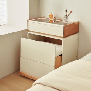 林氏木業北歐理想家斗櫃收納化妝桌 UD2C